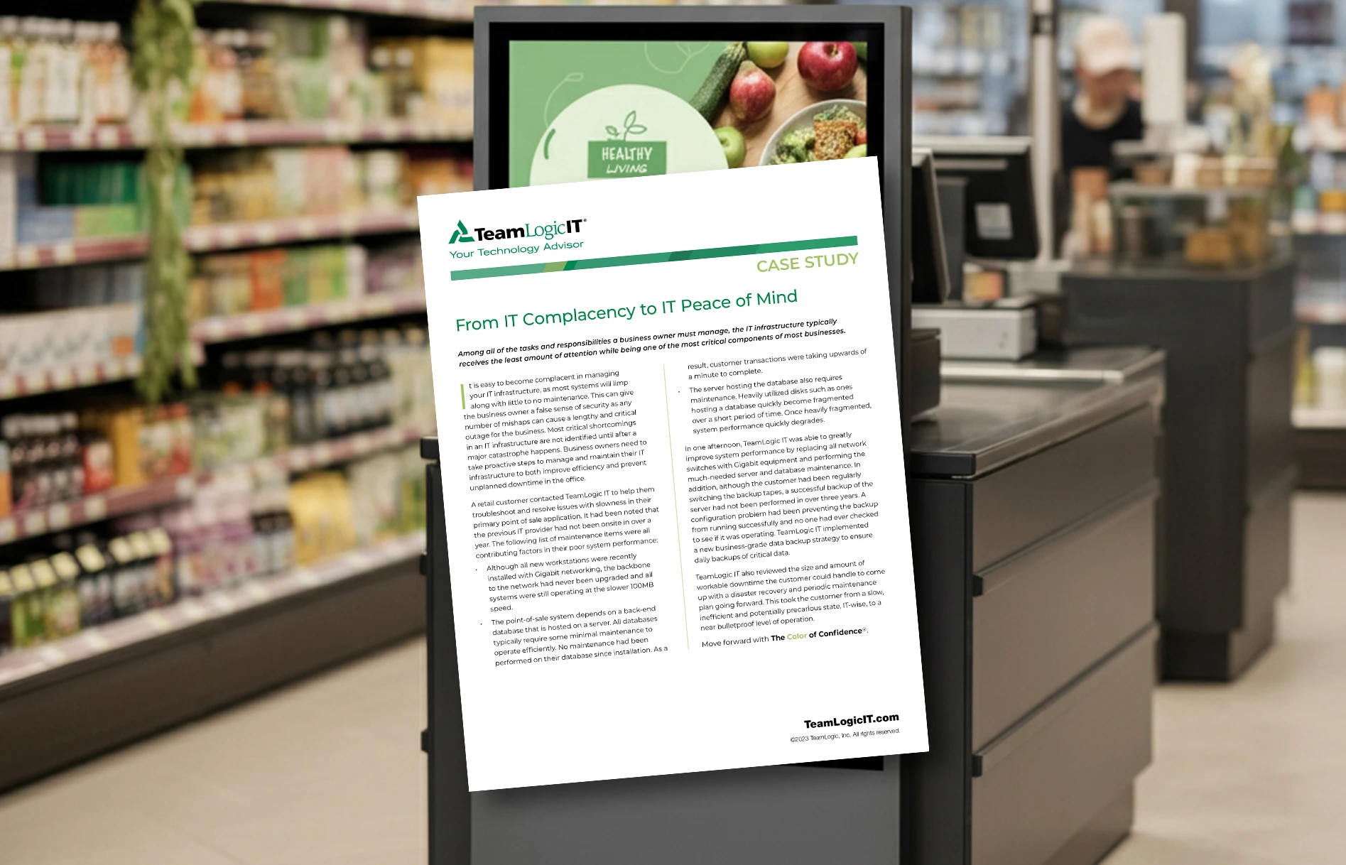 Case Study - From IT Complacency to IT Peace of Mind Item