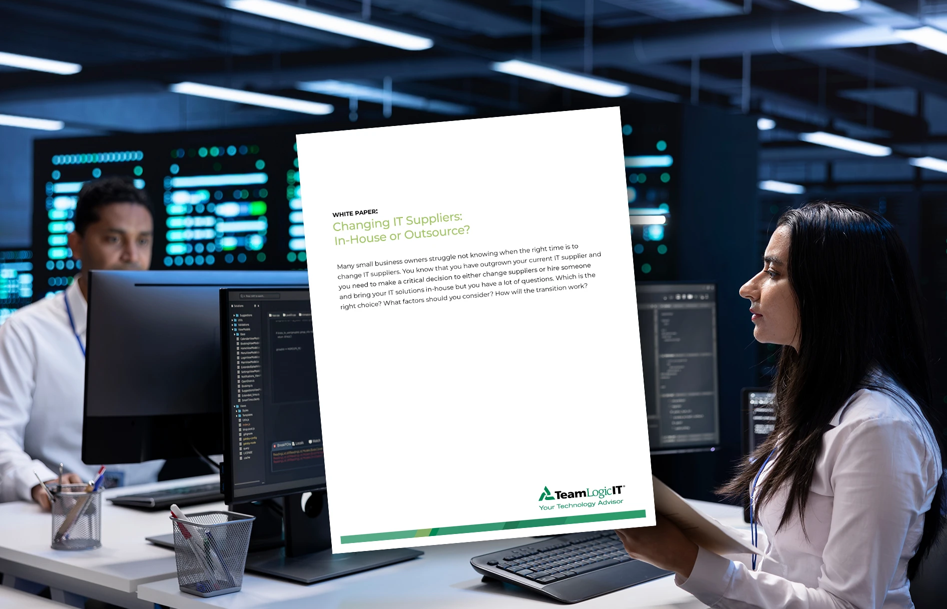 Whitepaper - Changing IT Suppliers: In-House or Outsource? Item