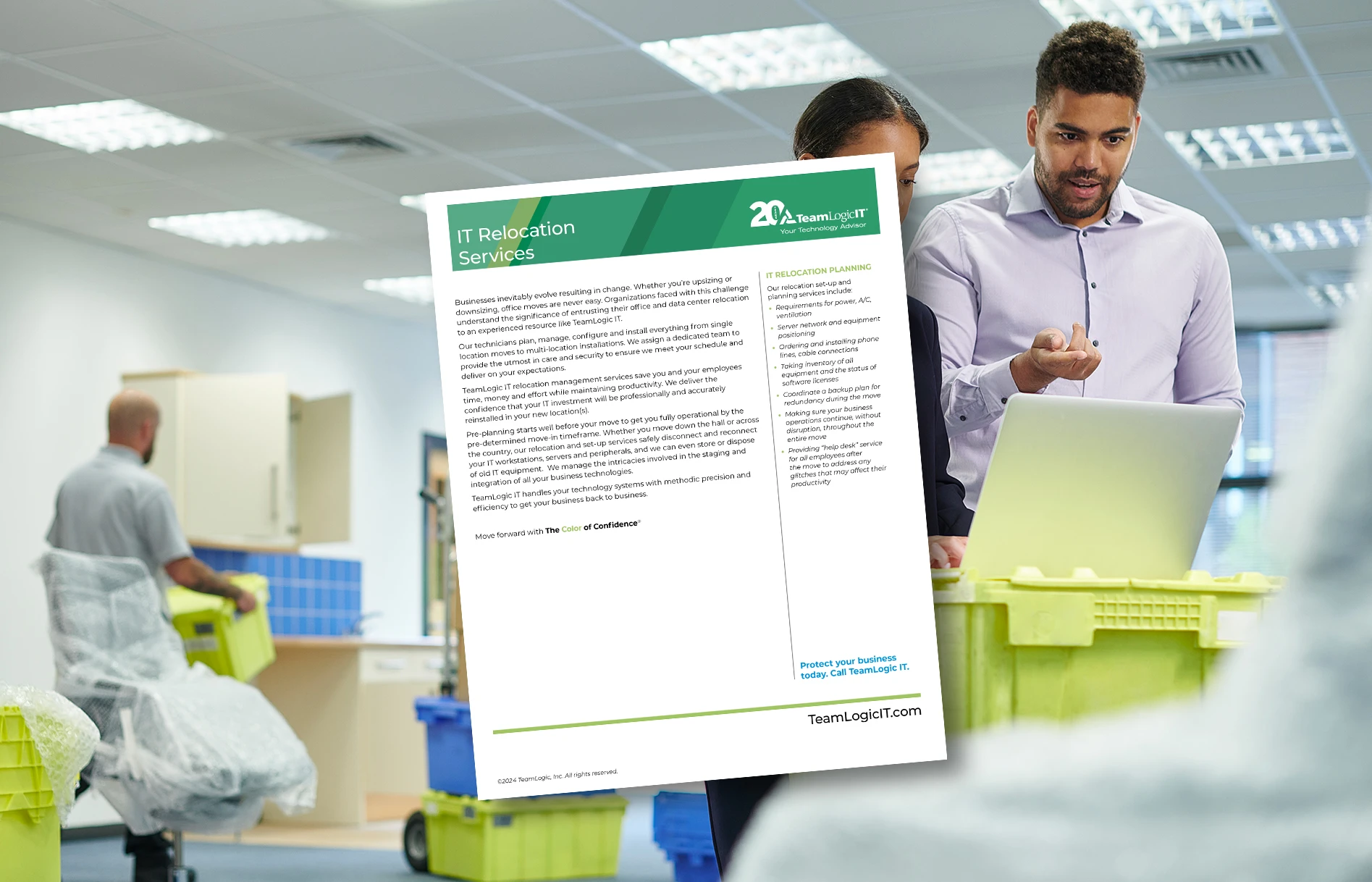 Infosheet - IT Relocation Services Item