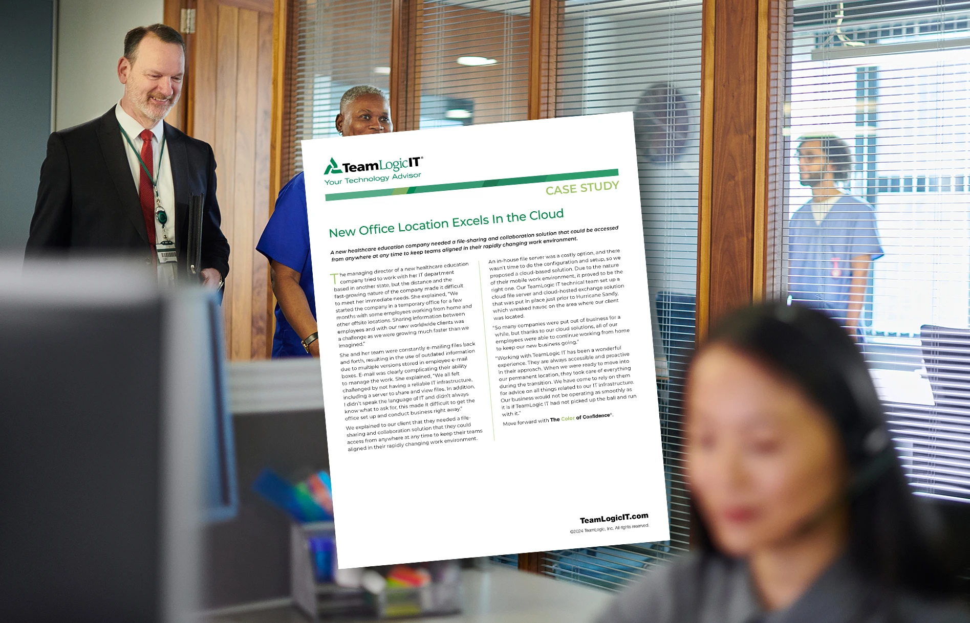 Case Study - New Office Location Excels In The Cloud Item