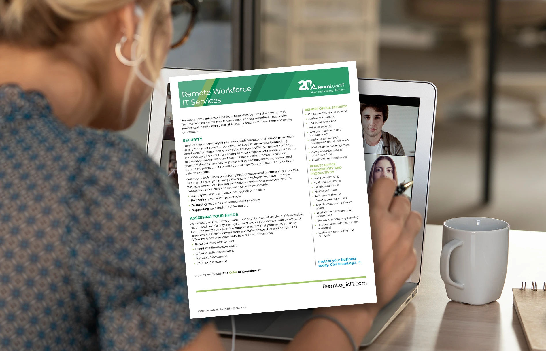 Infosheet - Remote Workforce IT Services Item