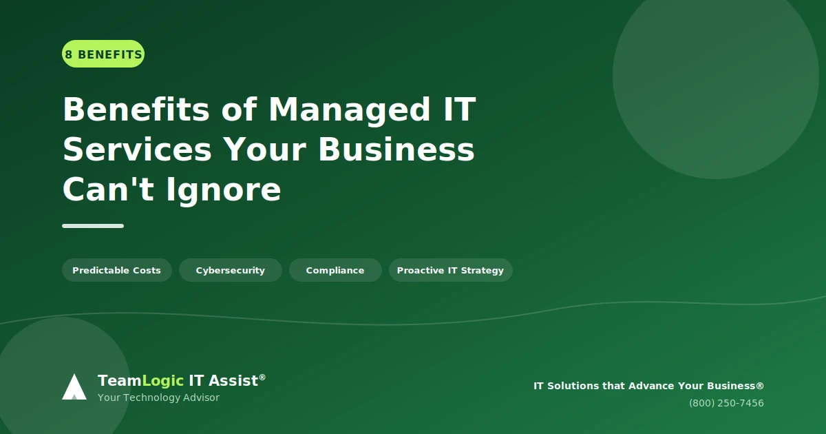 benefits of managed it services