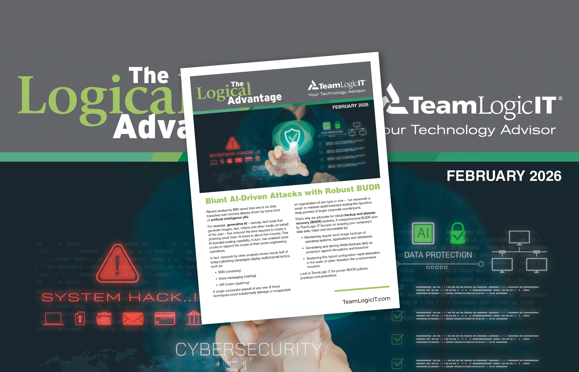 The Logical Advantage February 2026 Issue Overlay
