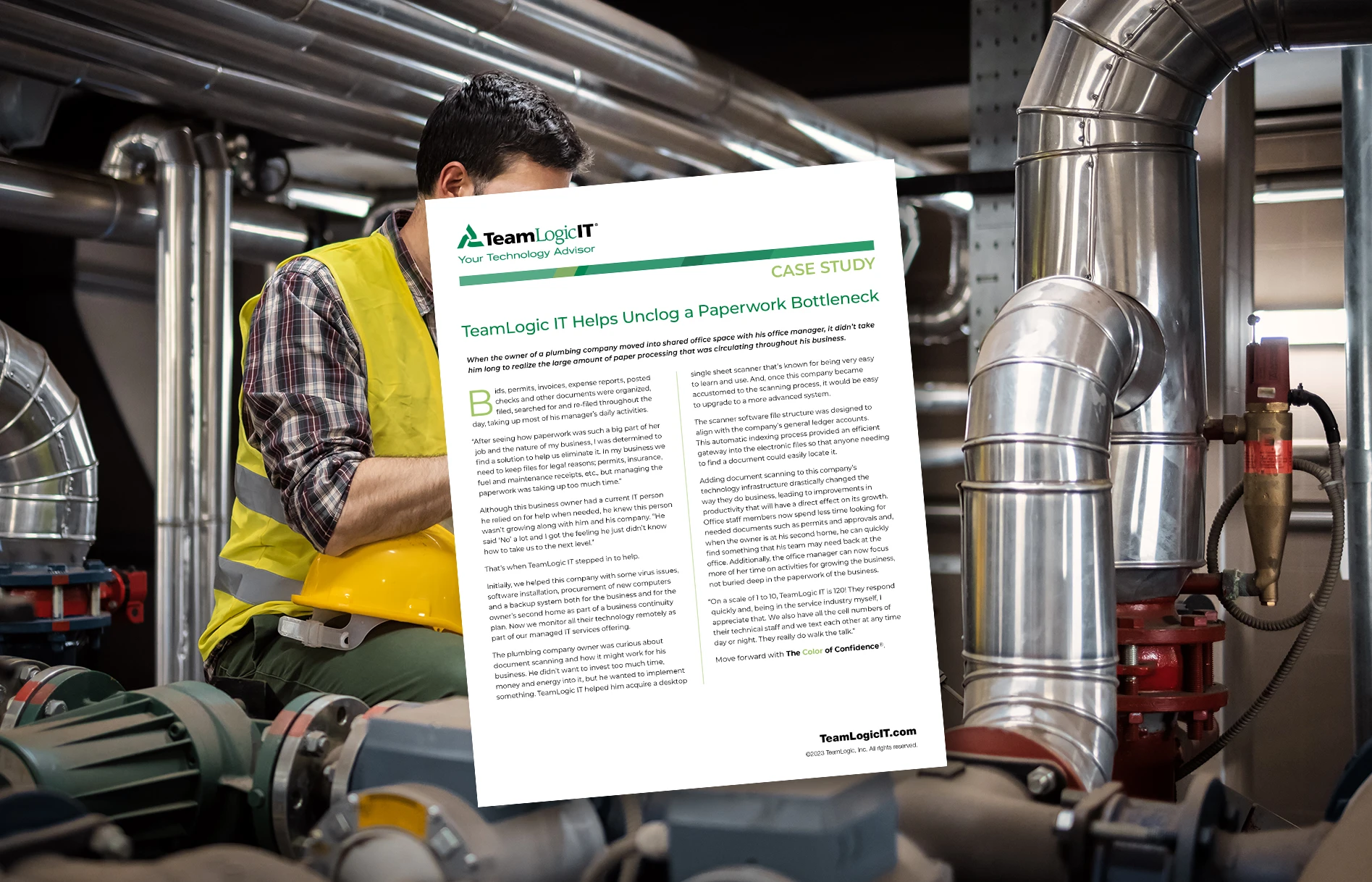 Case Study - Unclogging A Paperwork Bottleneck Item