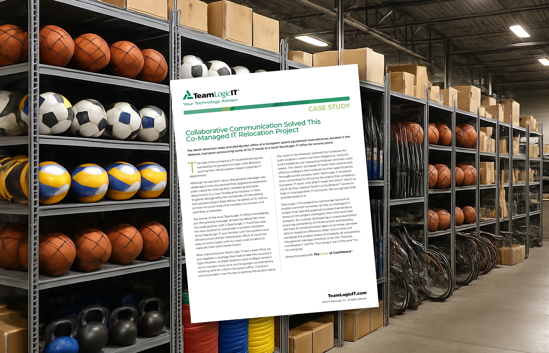 Case Study - Collaborative Communication Solved This Co-Managed IT Relocation Project Item